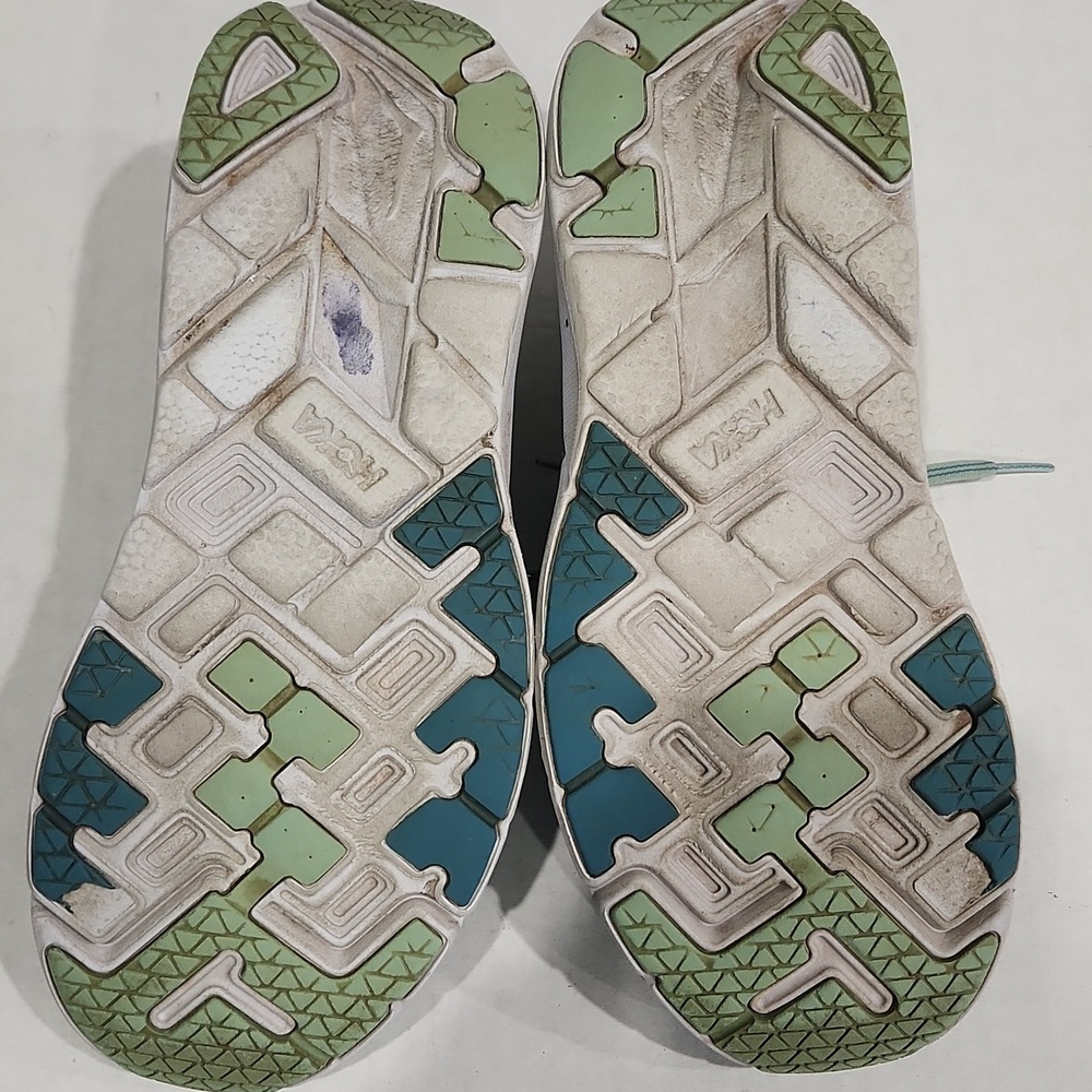 Hoka One One Clifton 5 Running Shoes Womens Size 9.5 M Teal Comfort Breathable - Picture 5 of 6